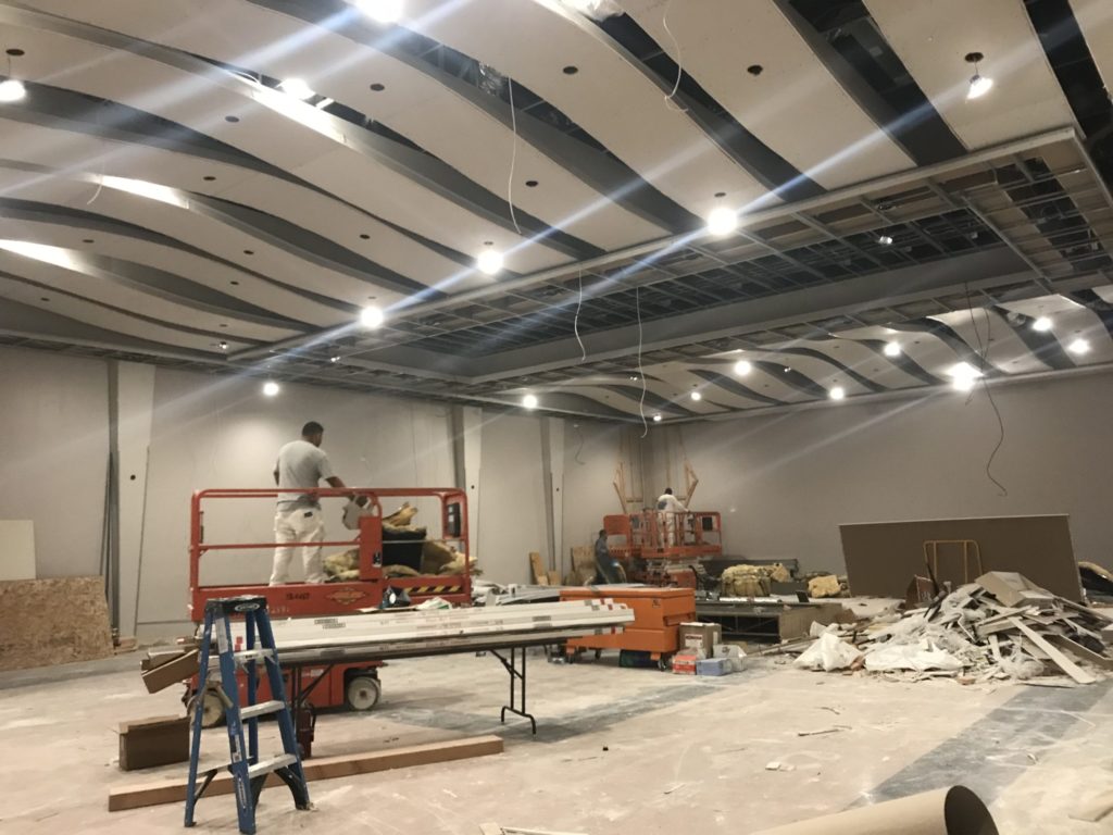 elite banquet hall construction update