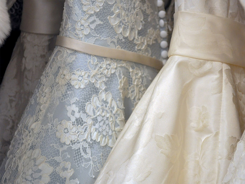Wedding Dress Shopping - Wedding Gowns Close Up